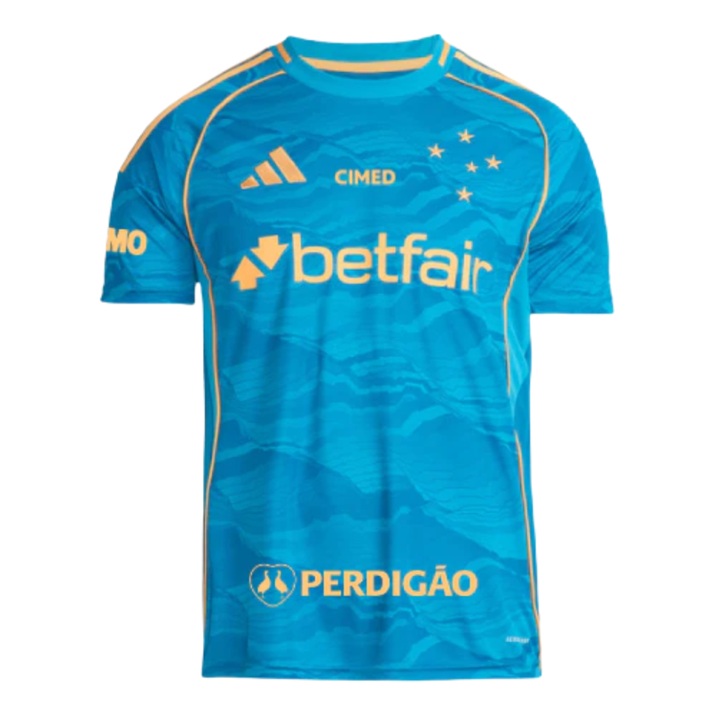 LANÇAMENTO Camisa Masculina Cruzeiro III 2025/26